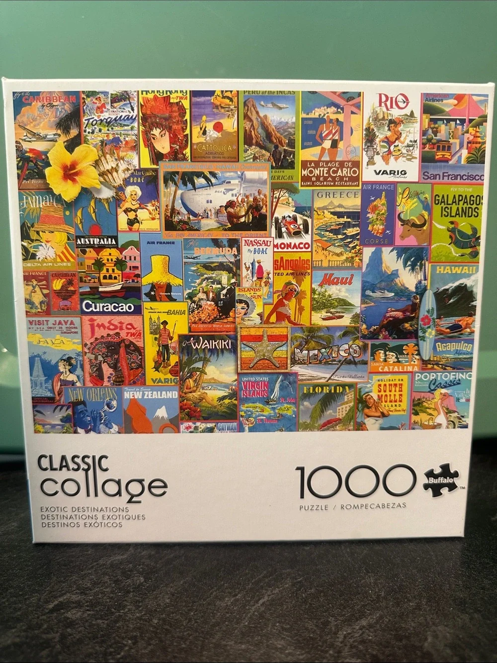 1000-Piece Jigsaw Puzzle - Bahamas - Blue